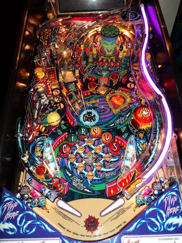 Sample Game - Illuminated Playfield*