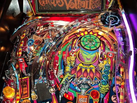 Sample Game - Illuminated Upper Playfield*