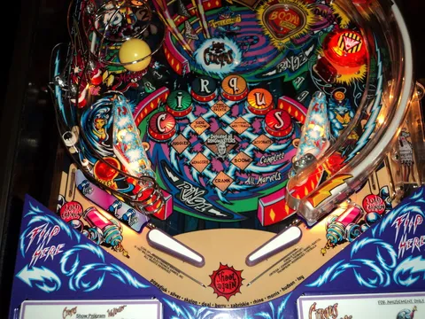 Sample Game - Illuminated Lower Playfield*