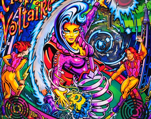 Backglass - Detail