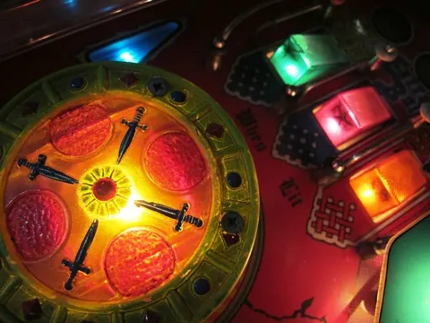 Illuminated Pop Bumper and Rollovers