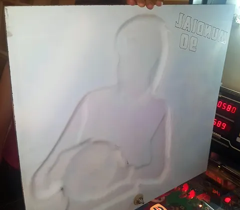 Plastic Backglass - Reverse