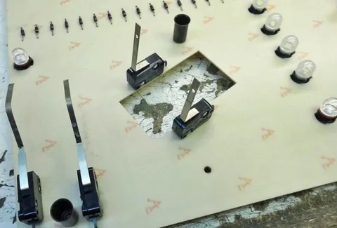 Bottom Playfield Board - Detail*