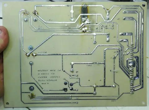 Power Supply Board - Solder Side*