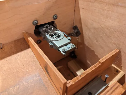 Inside Cabinet - Coin Slide