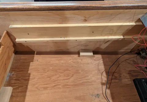 Inside Cabinet - Left Wall*