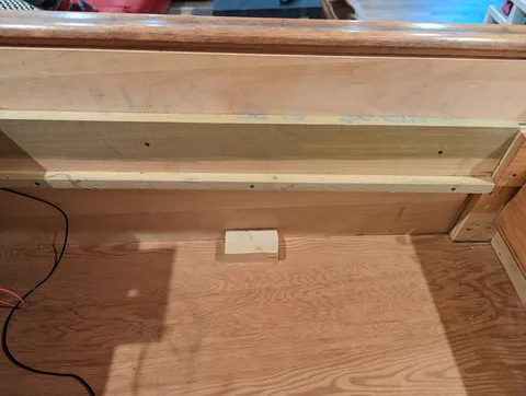 Inside Cabinet - Right Wall*