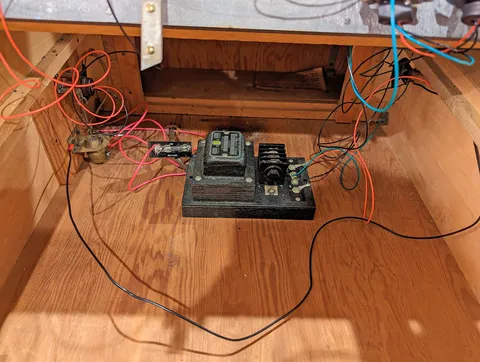 Inside Cabinet - Rear*
