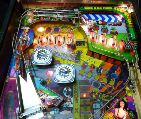 Illuminated Upper Playfield