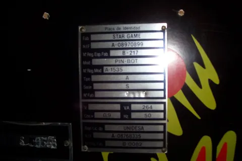 Manufacturer Plate
