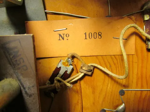 Inside Backbox - Serial Number*