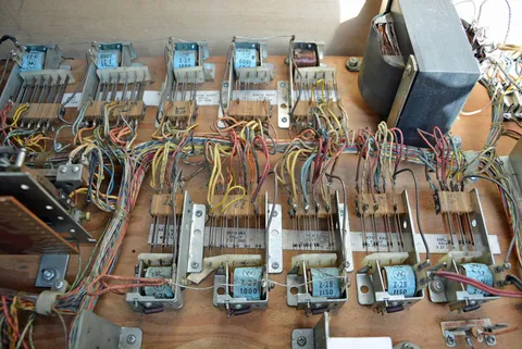 Sample Game - Inside Cabinet - Relays*