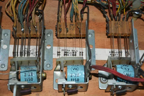 Sample Game - Inside Cabinet - Relays*