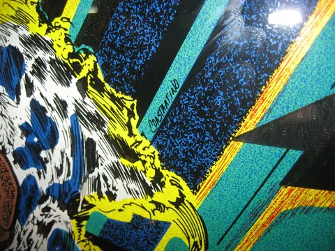 Artist Signature on Backglass