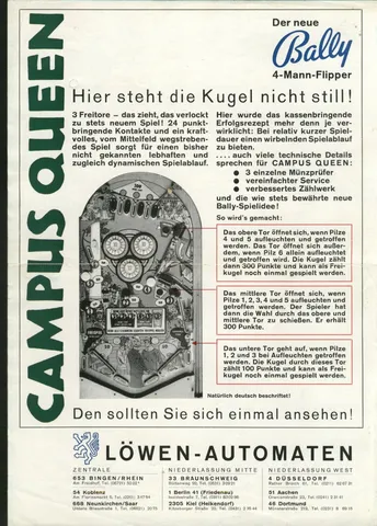 German Flyer, Back
