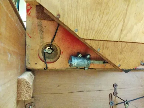 Under Upper Left Playfield