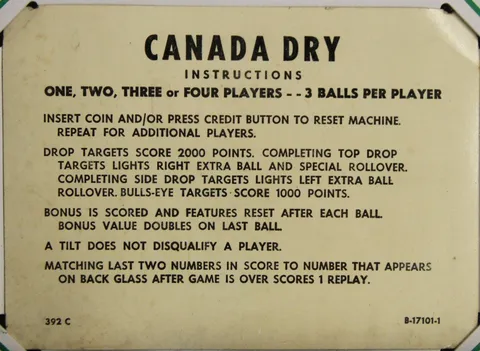 Instruction Card