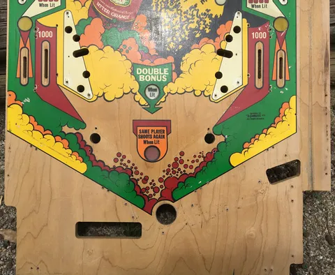 Stripped Lower Playfield