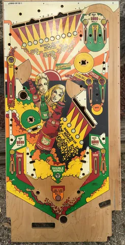Stripped Playfield
