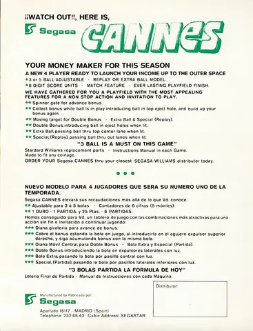 Flyer, Back