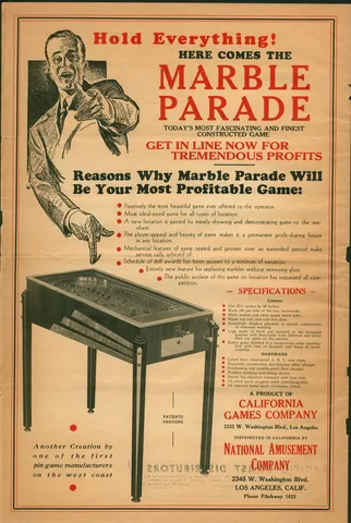 Pacific Coin Machine Review Ad*