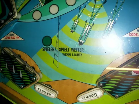 German Flipper Detail