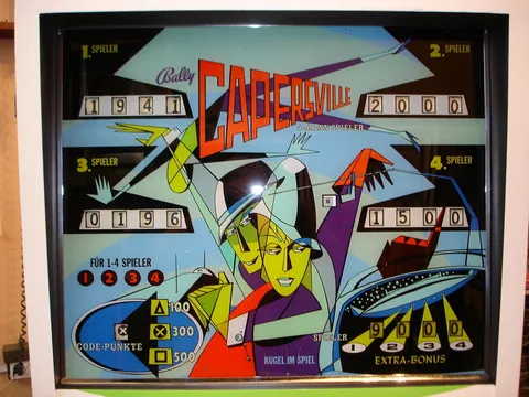 German Backglass