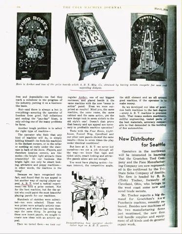 Coin Machine Journal Article*