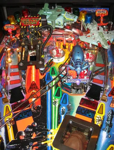 Upper Playfield Detail