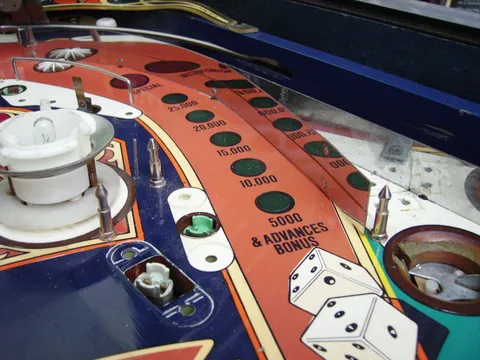 Stripped Playfield - Detail*