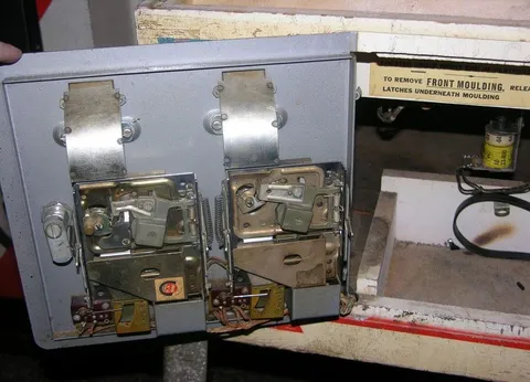 Inside Coin Door