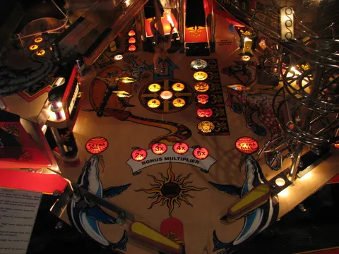 Illuminated Lower Playfield