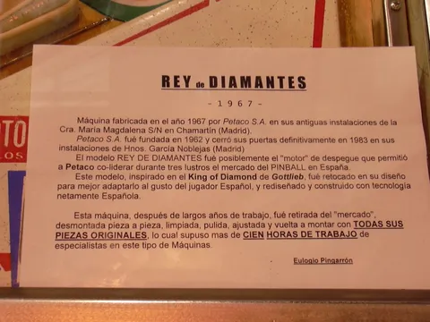 History Card (Spanish)