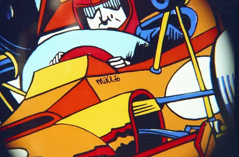Backglass - Detail