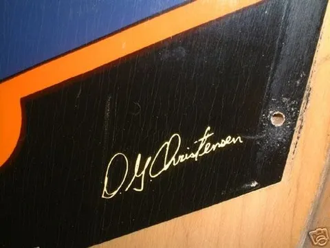 Factory-Signed Playfield - Detail