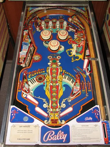Playfield - Orange Star Inserts and White Special Insert*