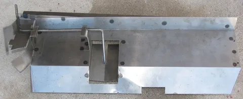 Sloped Ball Trough - Bottom View