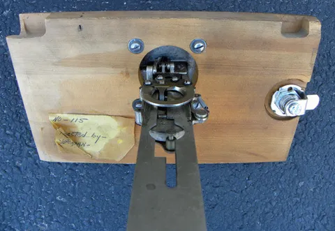 Inside Coin Door*