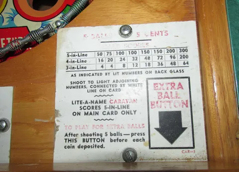 Instruction and Score Card