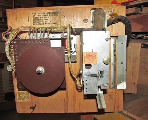 Inside Coin Door