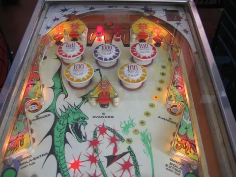 Illuminated Upper Playfield