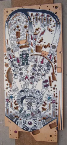 Black & White Test Playfield