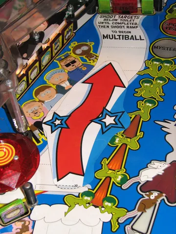 Early Production Playfield with Decal*