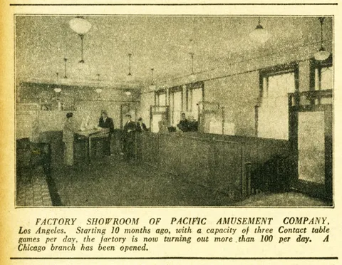 Factory Showroom 1934*