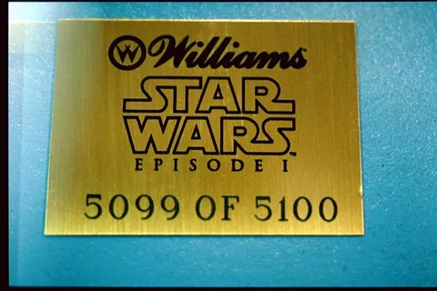 Later Production Game - Serial Number Plaque*