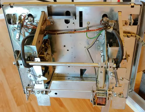 Inside Coin Door*
