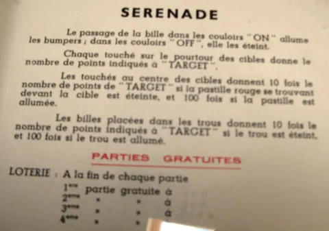 Instruction Card