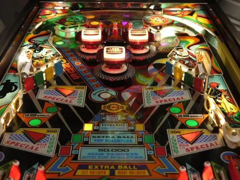Illuminated Upper Playfield