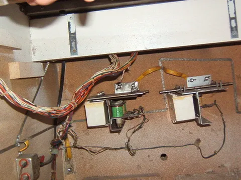 Inside Rear of Cabinet