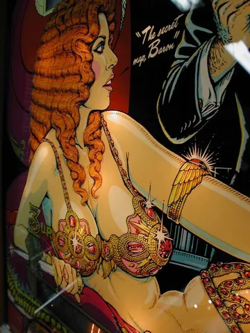 Backglass - Detail
